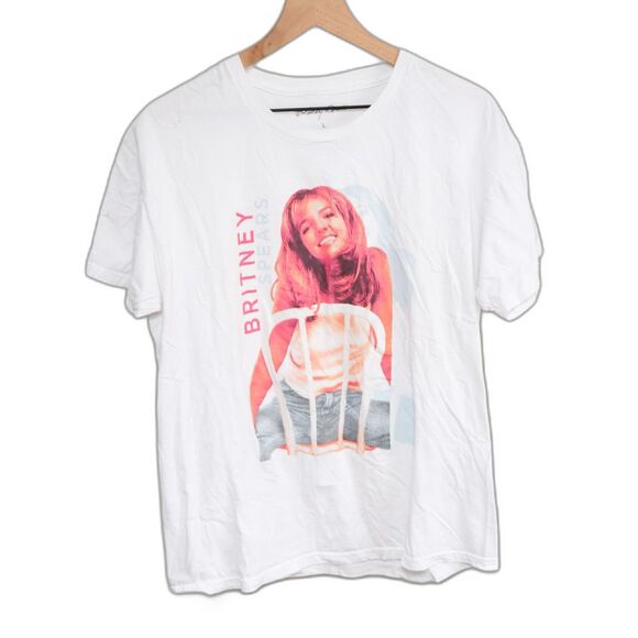 American Vintage Tops - Britney Spears Official Merch Vintage Faded Graphic Tee T-Shirt Large